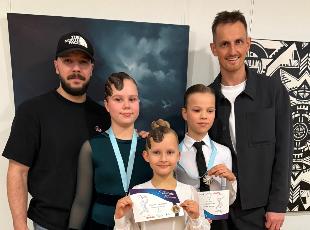 Stuudio ÜX Tantsukool algajad esimene võistlus